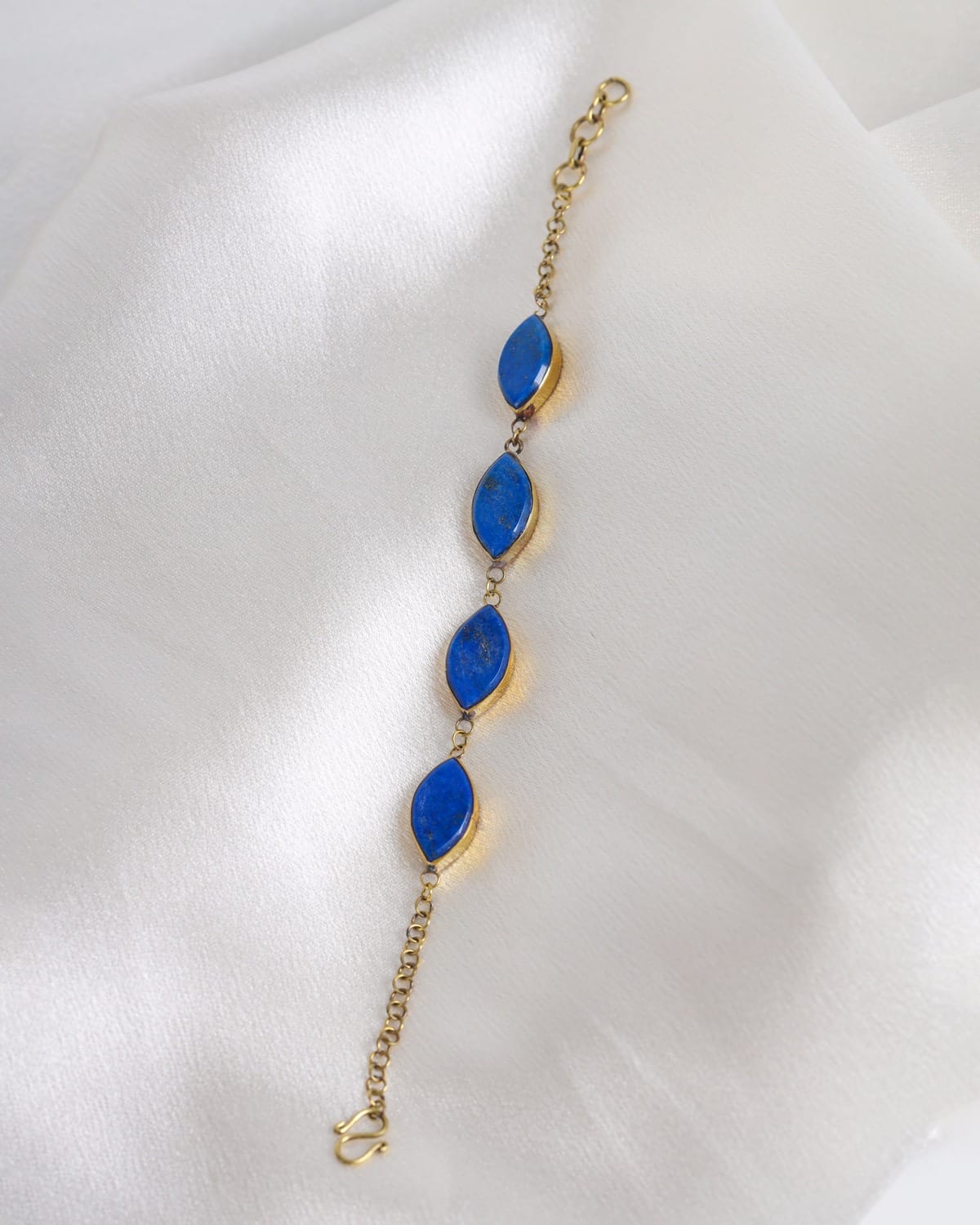 Royal Blue Marquise Stone Bracelet