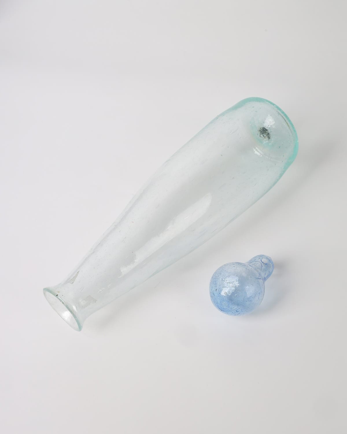 Glass Flower Vase & Cold Beverage Bottle
