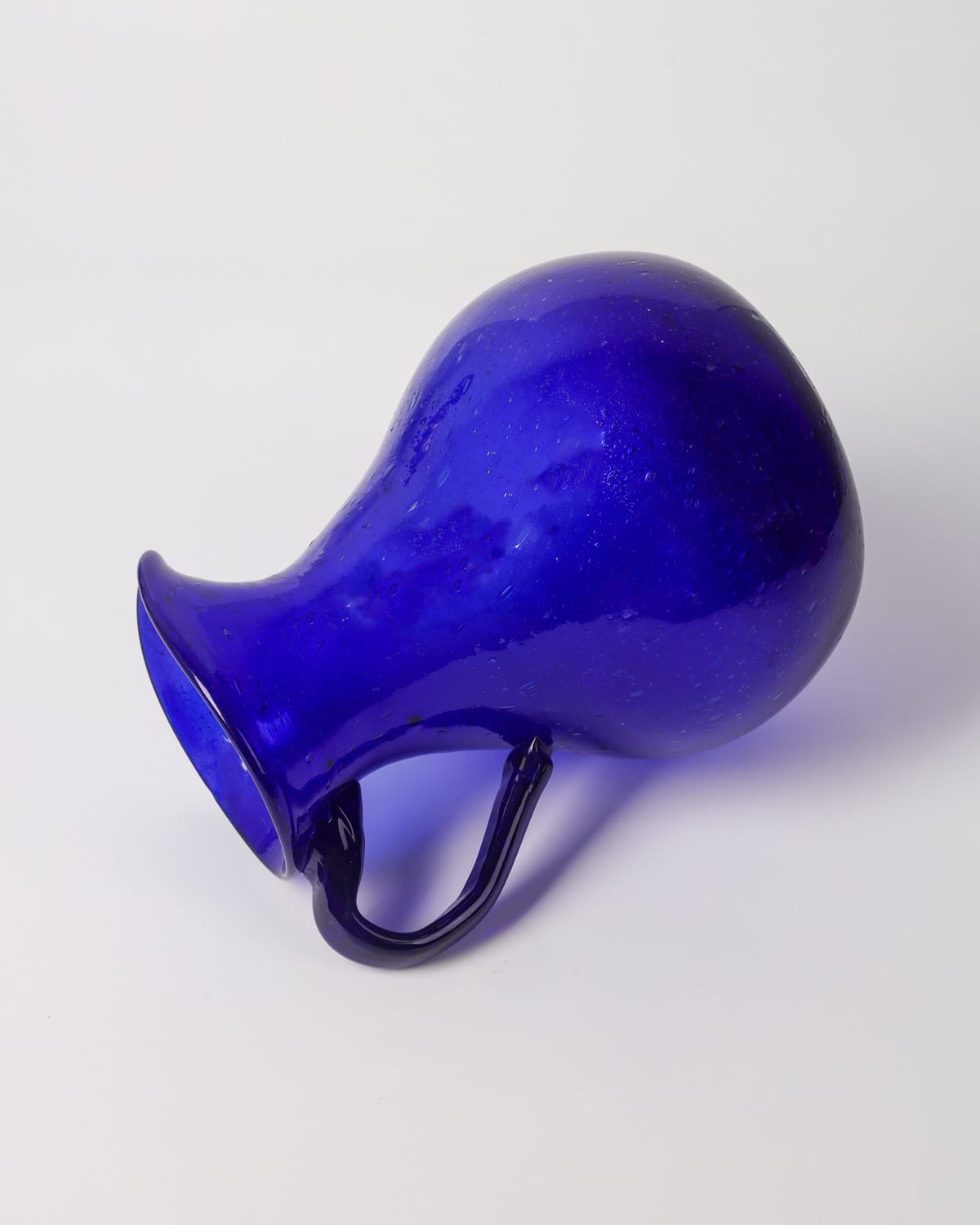 Cobalt Blue Glass Jug