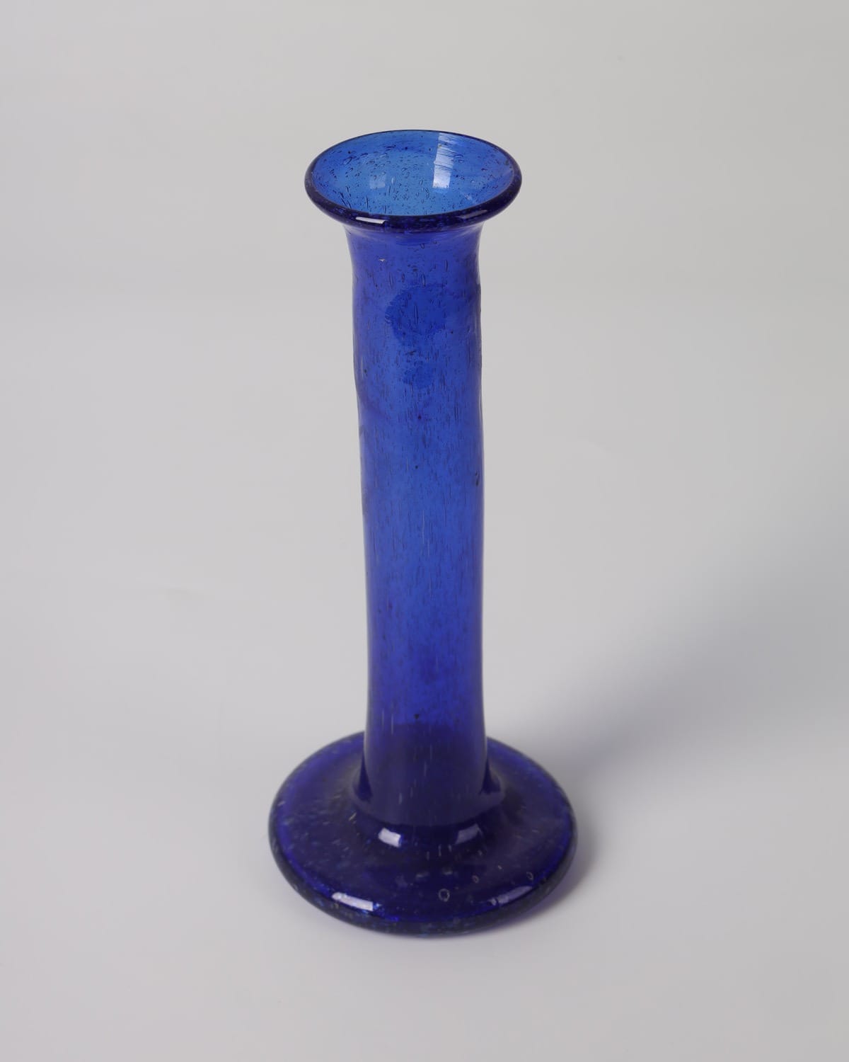 Cobalt Blue Glass Bud Vase