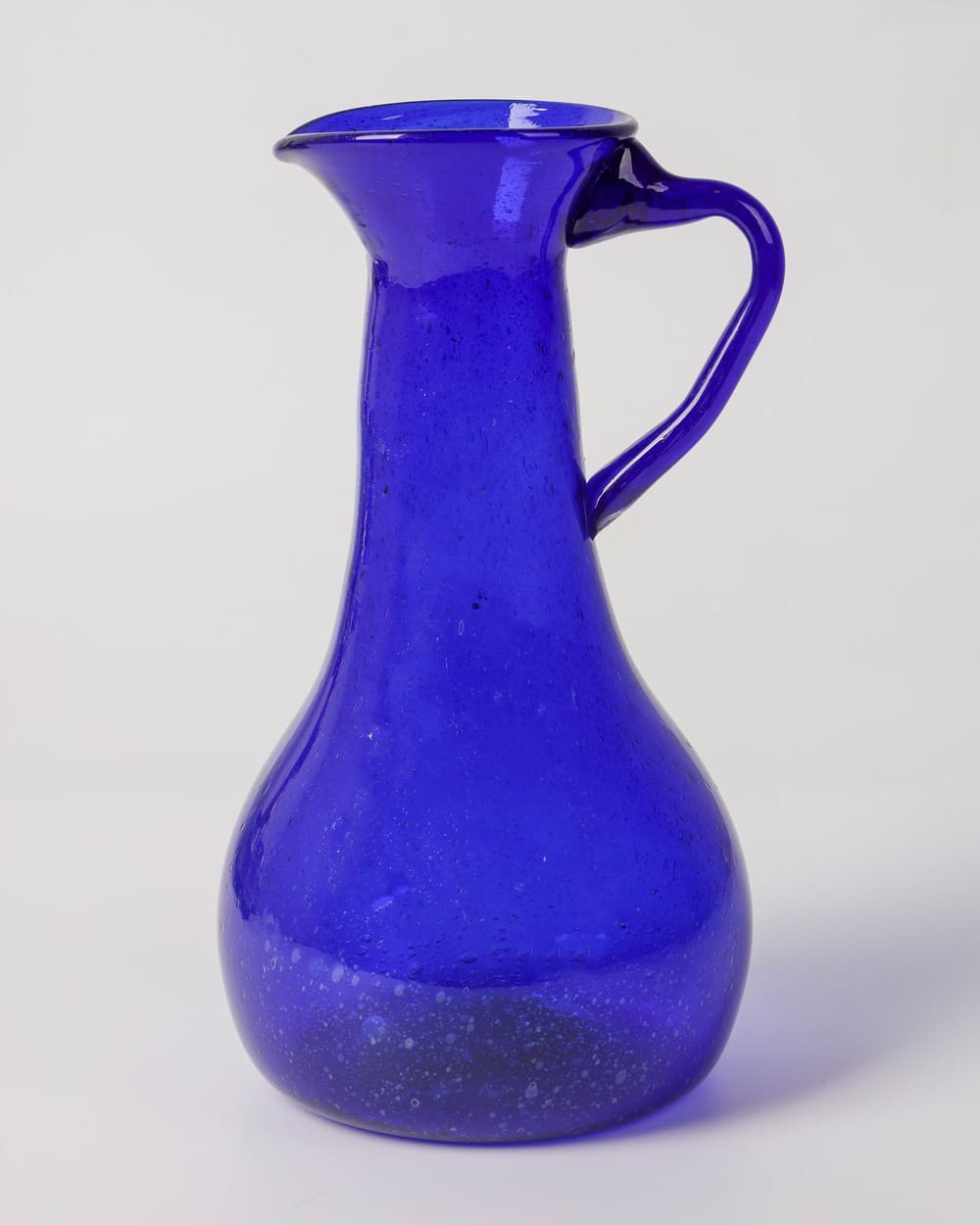 Cobalt Blue Glass Water Jug