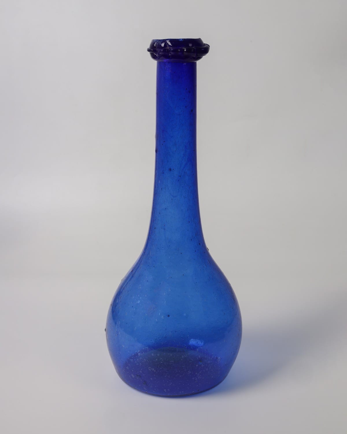 Cobalt Blue Glass Decorative Vase