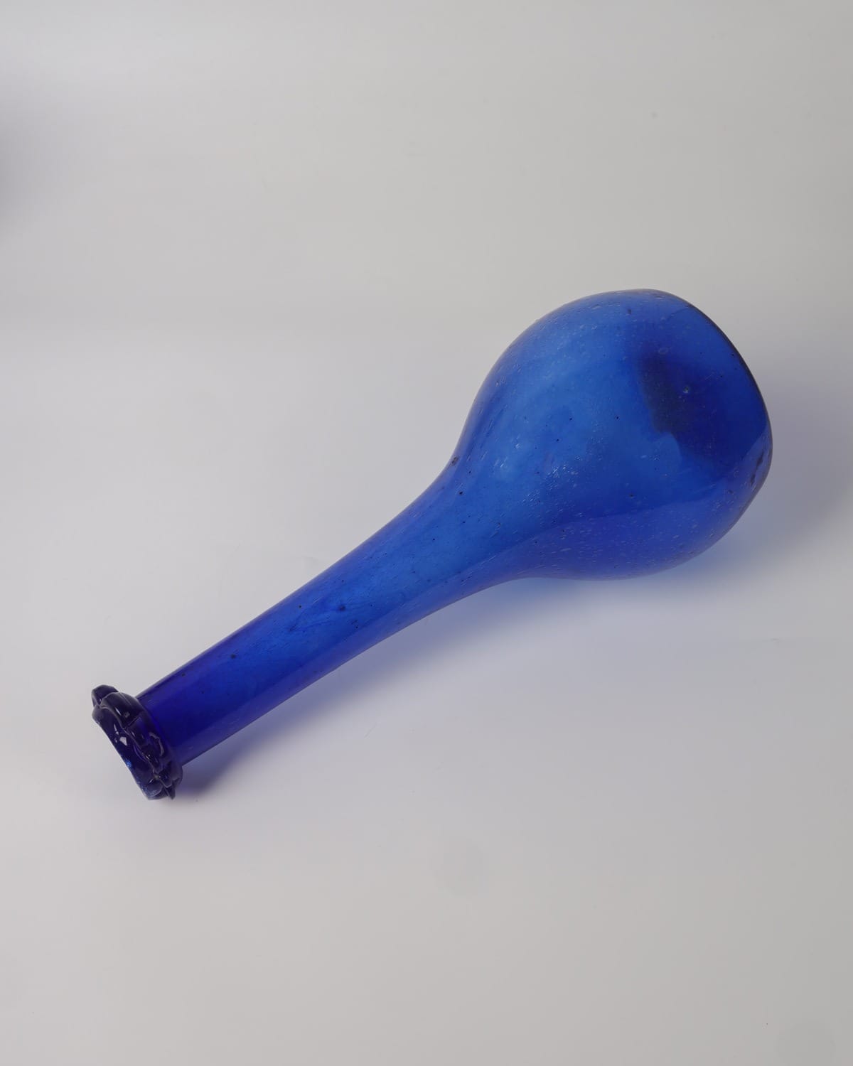 Cobalt Blue Glass Decorative Vase
