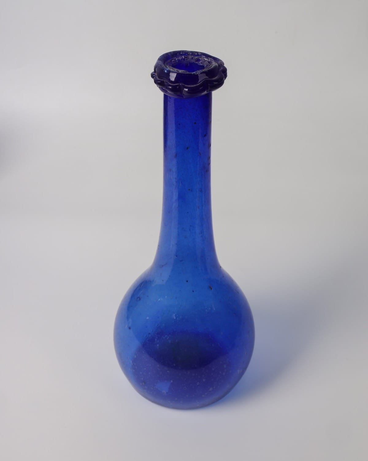 Cobalt Blue Glass Decorative Vase