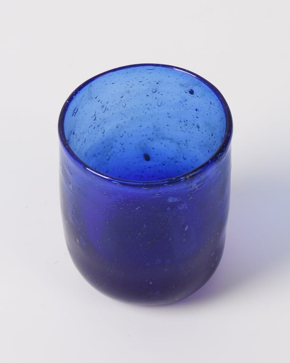 Blue Cobalt Blue Glass Beverage Set