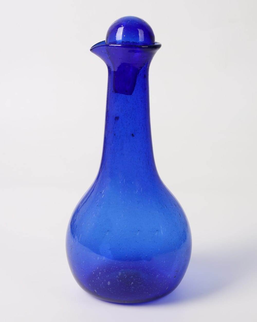 Blue Cobalt Blue Glass Beverage Set