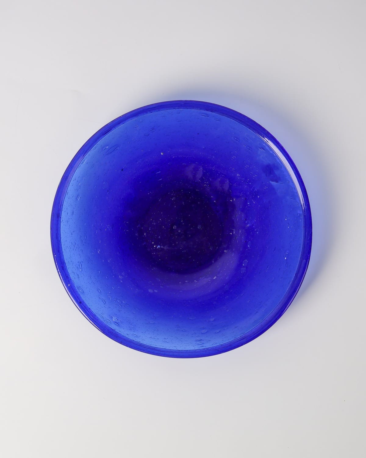 Cobalt Blue Glass Bowl Set Small & Large