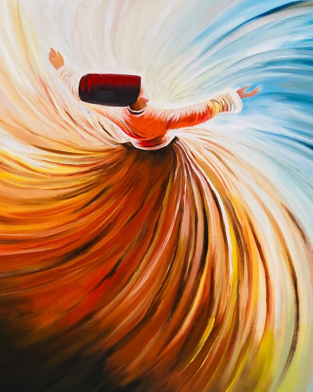 Sema Dance Art Work Sufi Dance