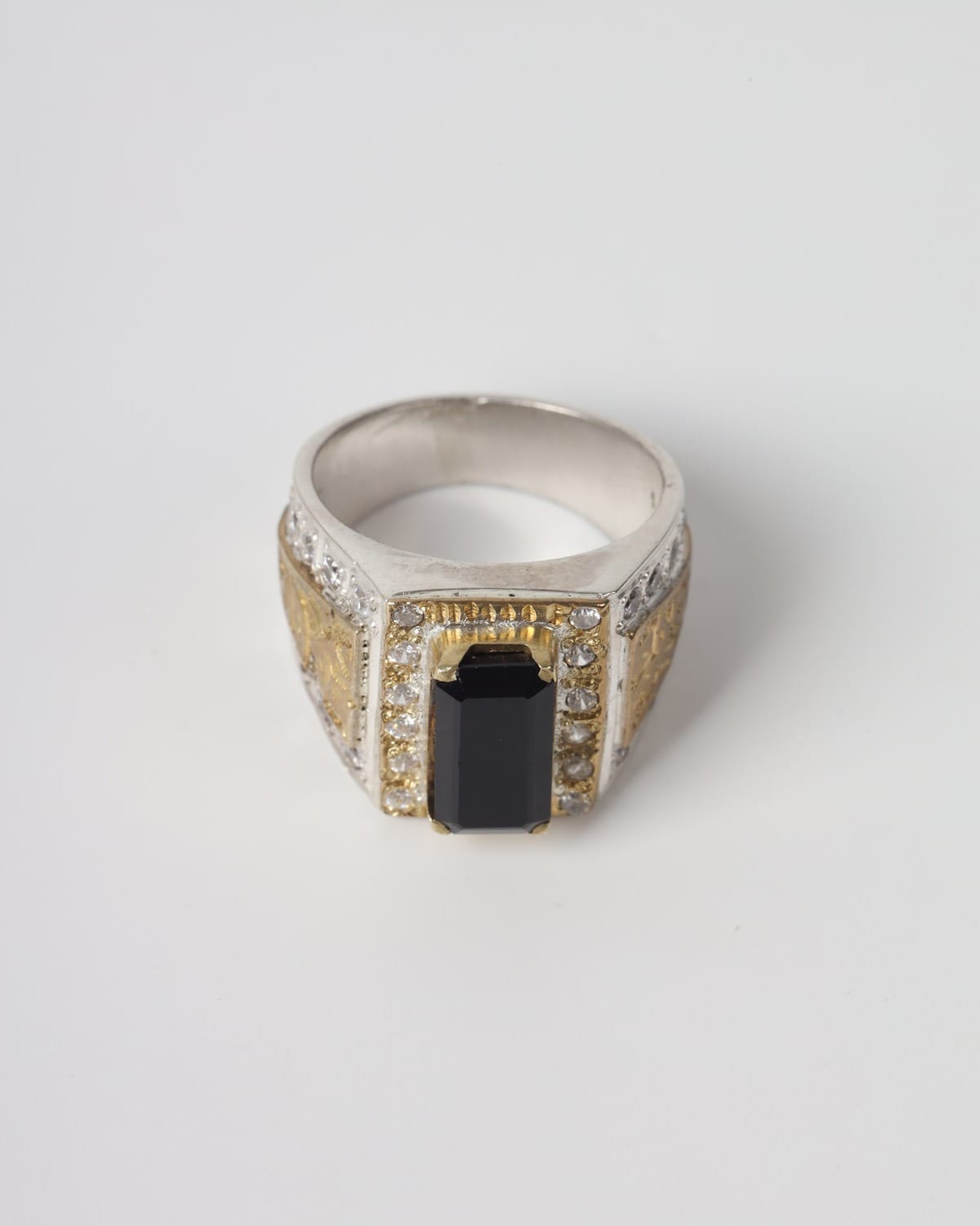 Men’s Kunar Beryl Silver Ring
