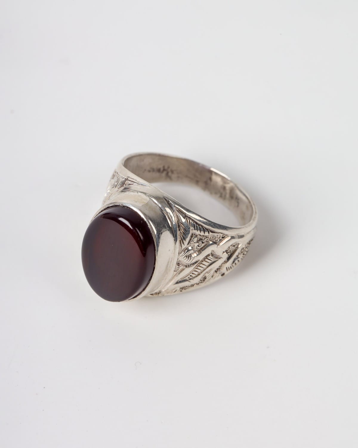 Men’s 925 Silver Aqeeq Ring