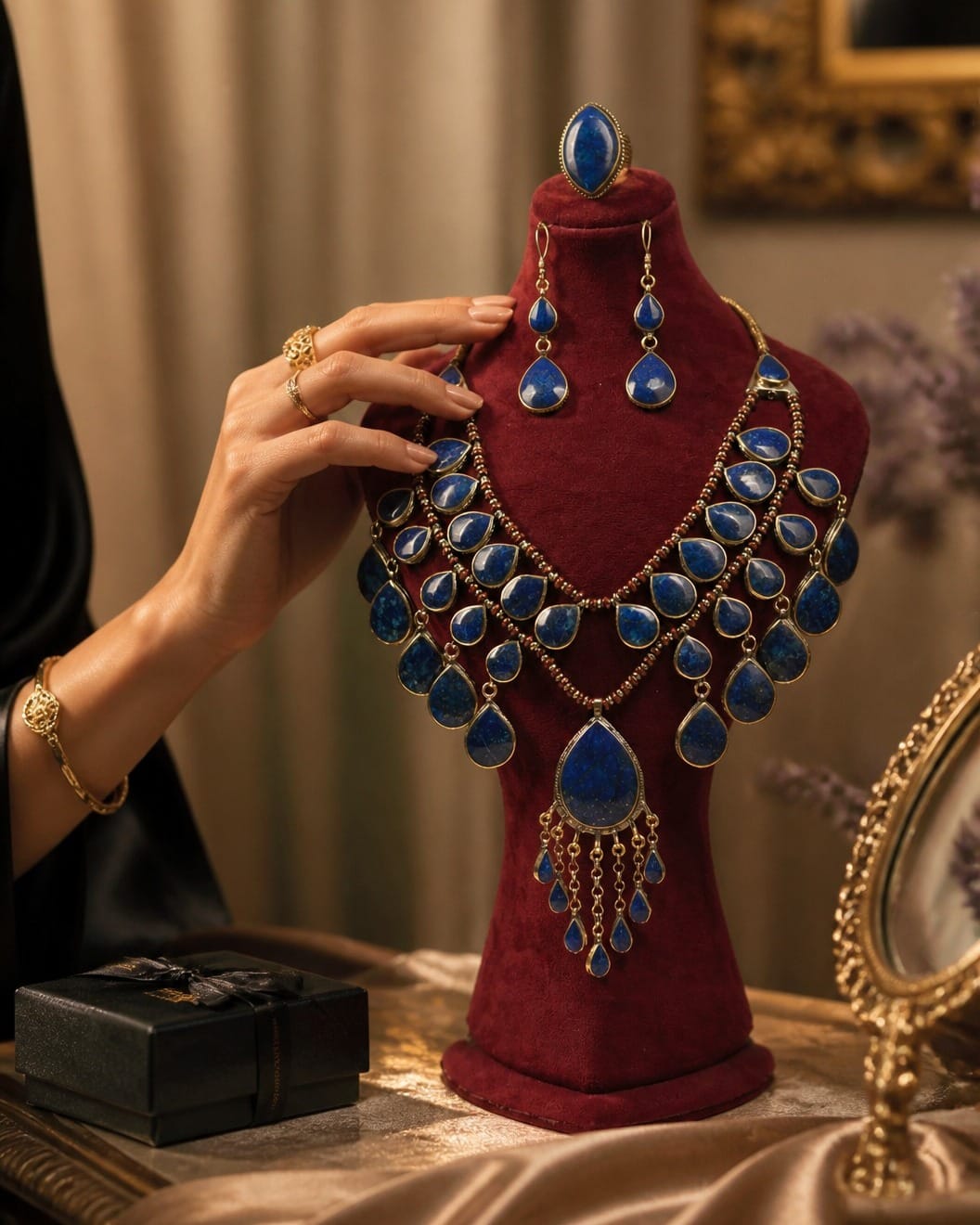 Lapis Lazuli Luxury Set