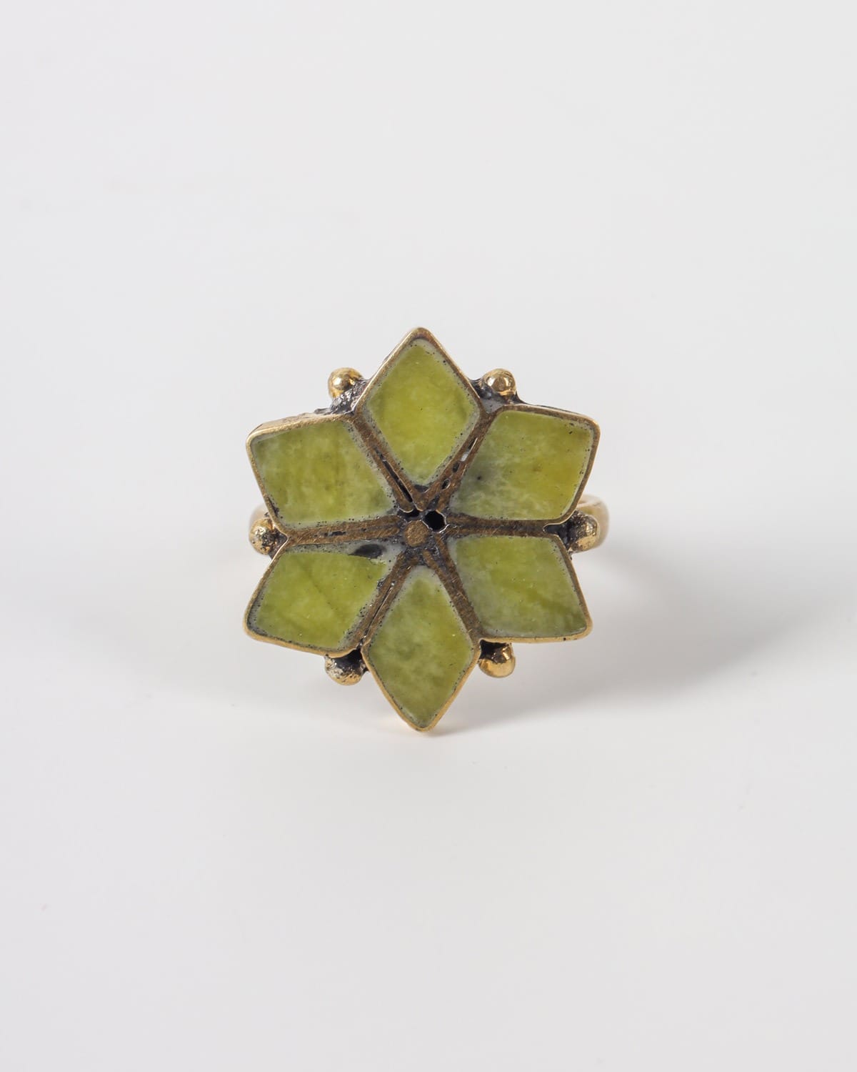 Kandahar Shamqad Floral Ring