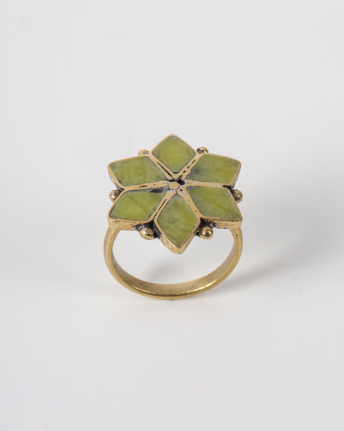 Kandahar Shamqad Floral Ring