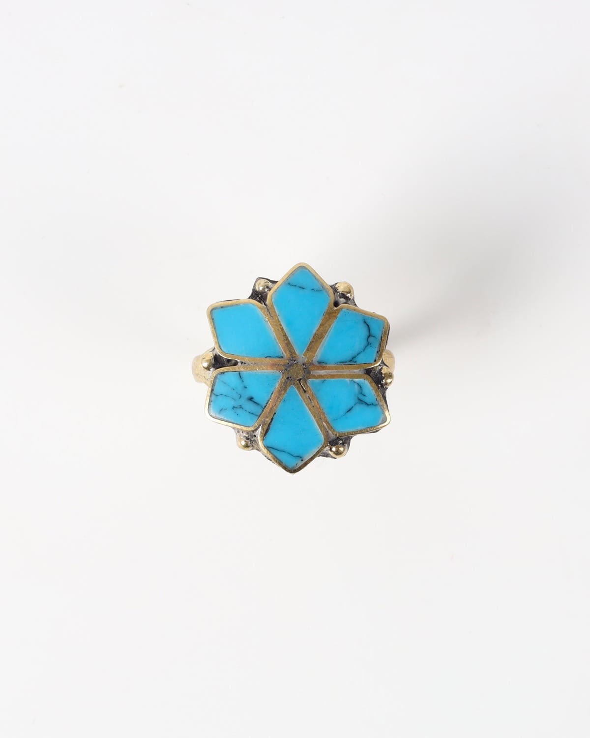 Afghan Bird Design Turquoise Set