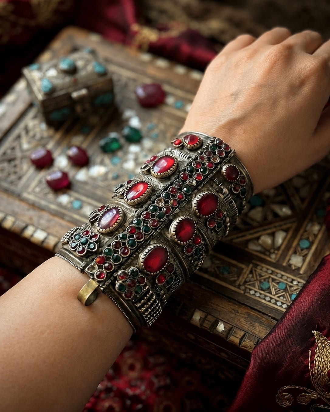 Handcrafted Traditional Afghan Bracelet