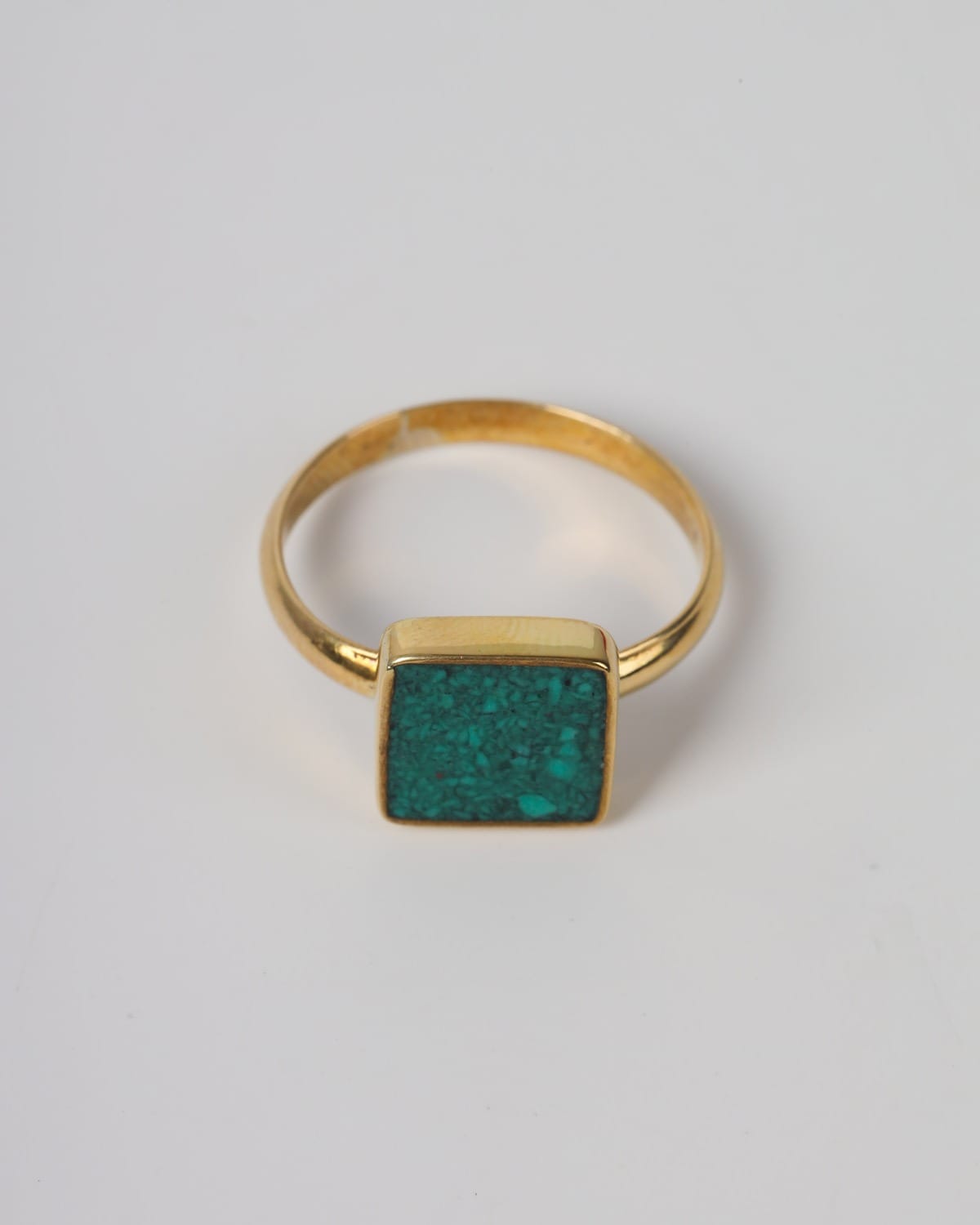 Natural Turquoise Statement Ring
