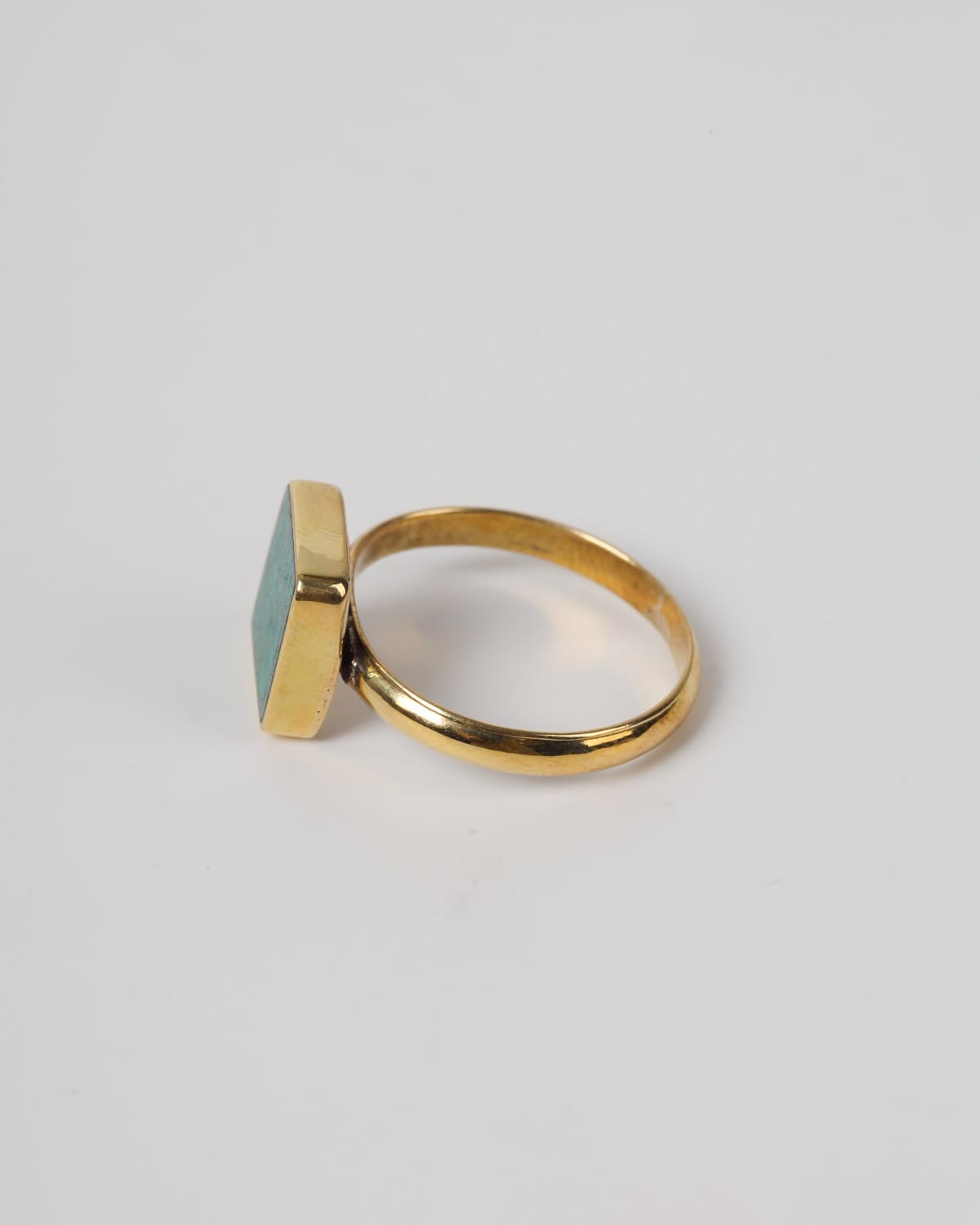 Natural Turquoise Statement Ring