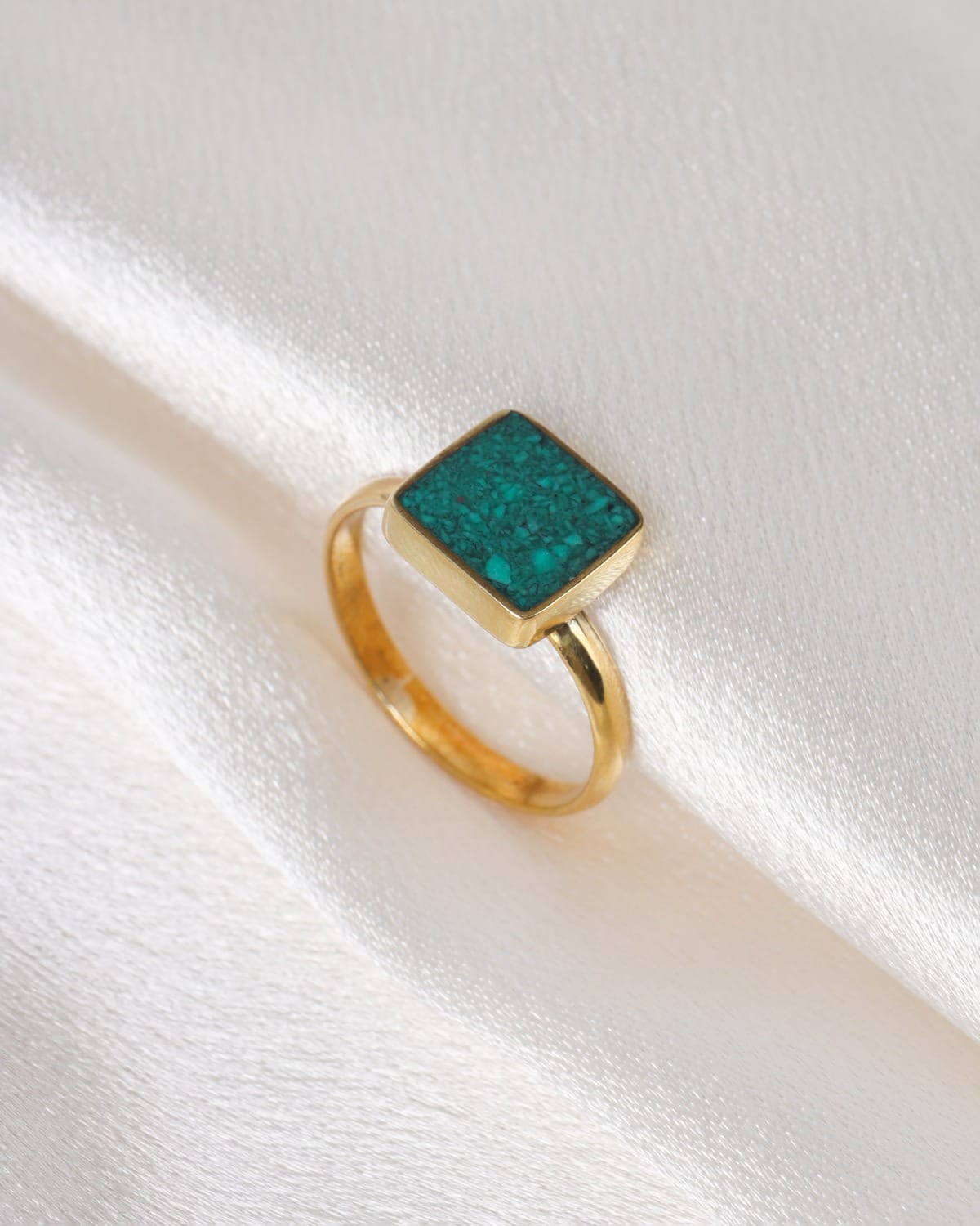 Natural Turquoise Statement Ring