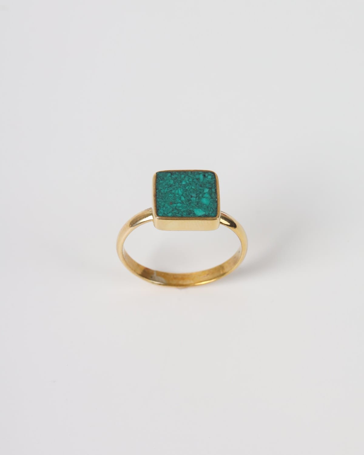 Natural Turquoise Statement Ring