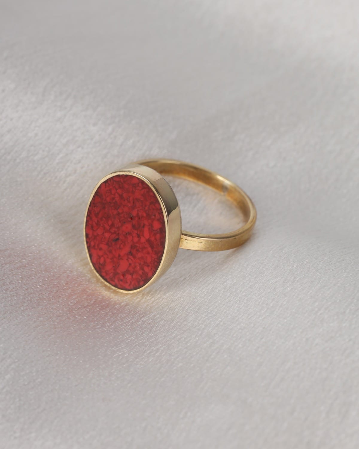 Women's Coral Ring
