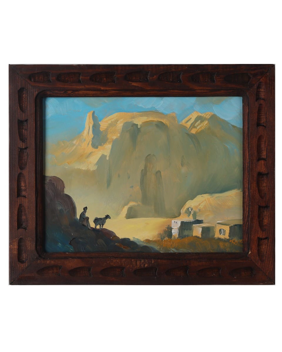 Bamiyan Shepherd Oil Painting