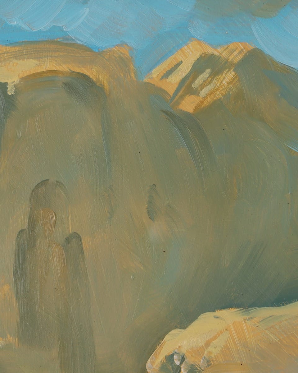 Bamiyan Shepherd Oil Painting