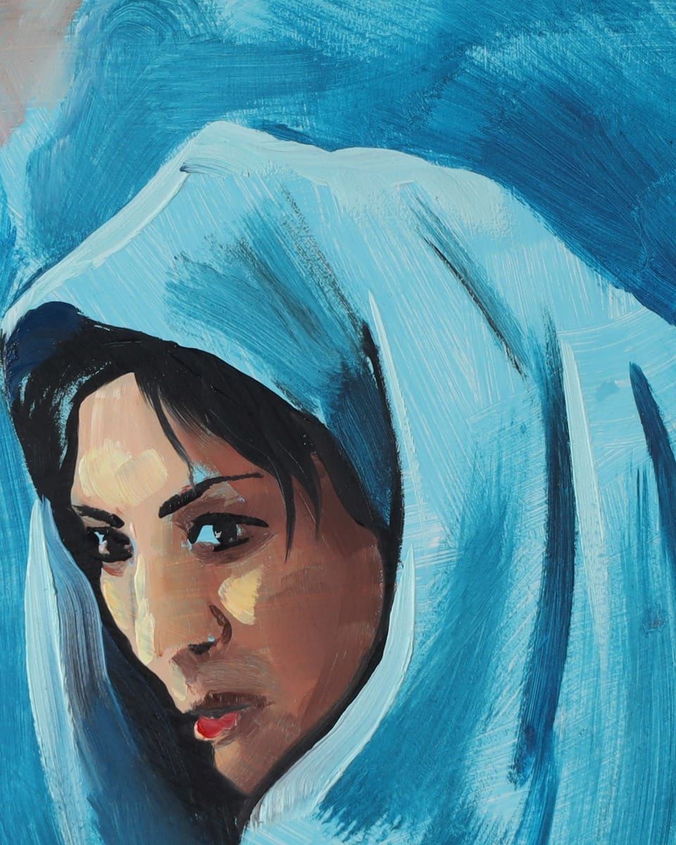 Woman Portrait Oil Painting