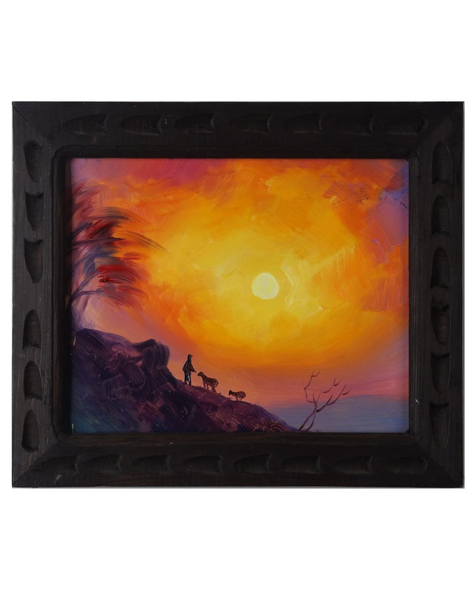 Sunset Landscape Oil Painting