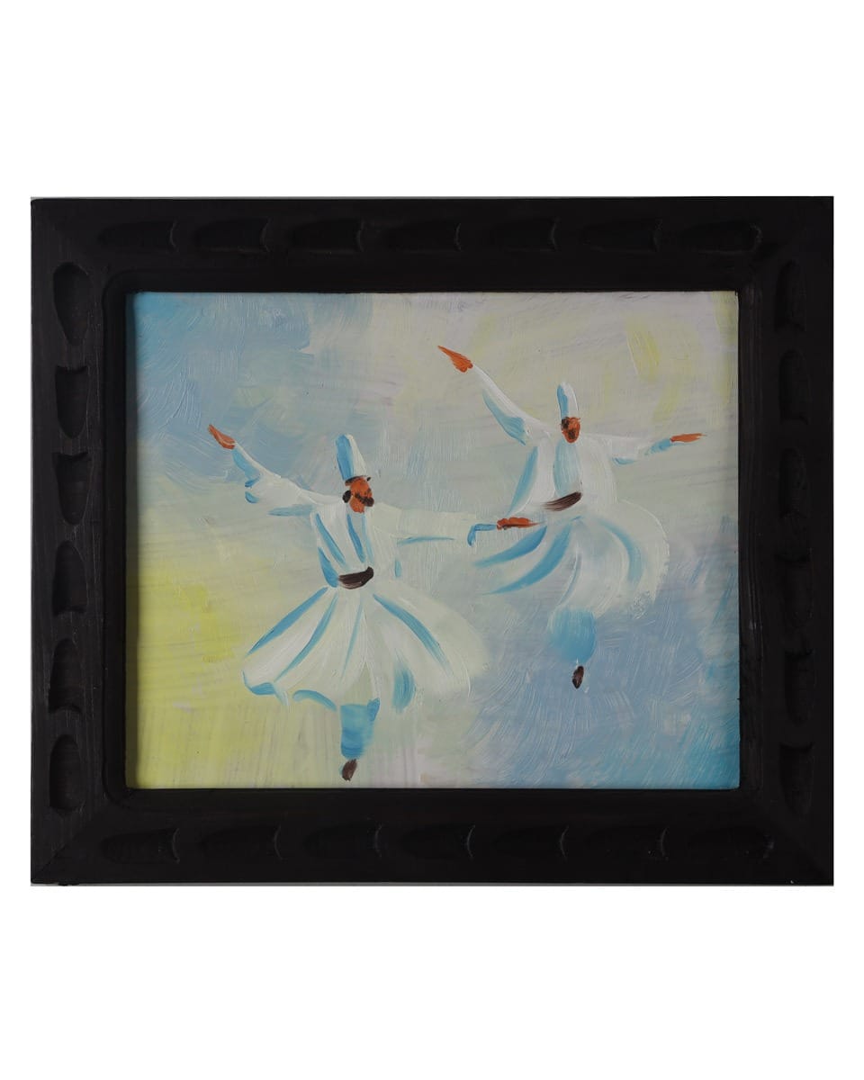 Whirling Dervish Oil Painting