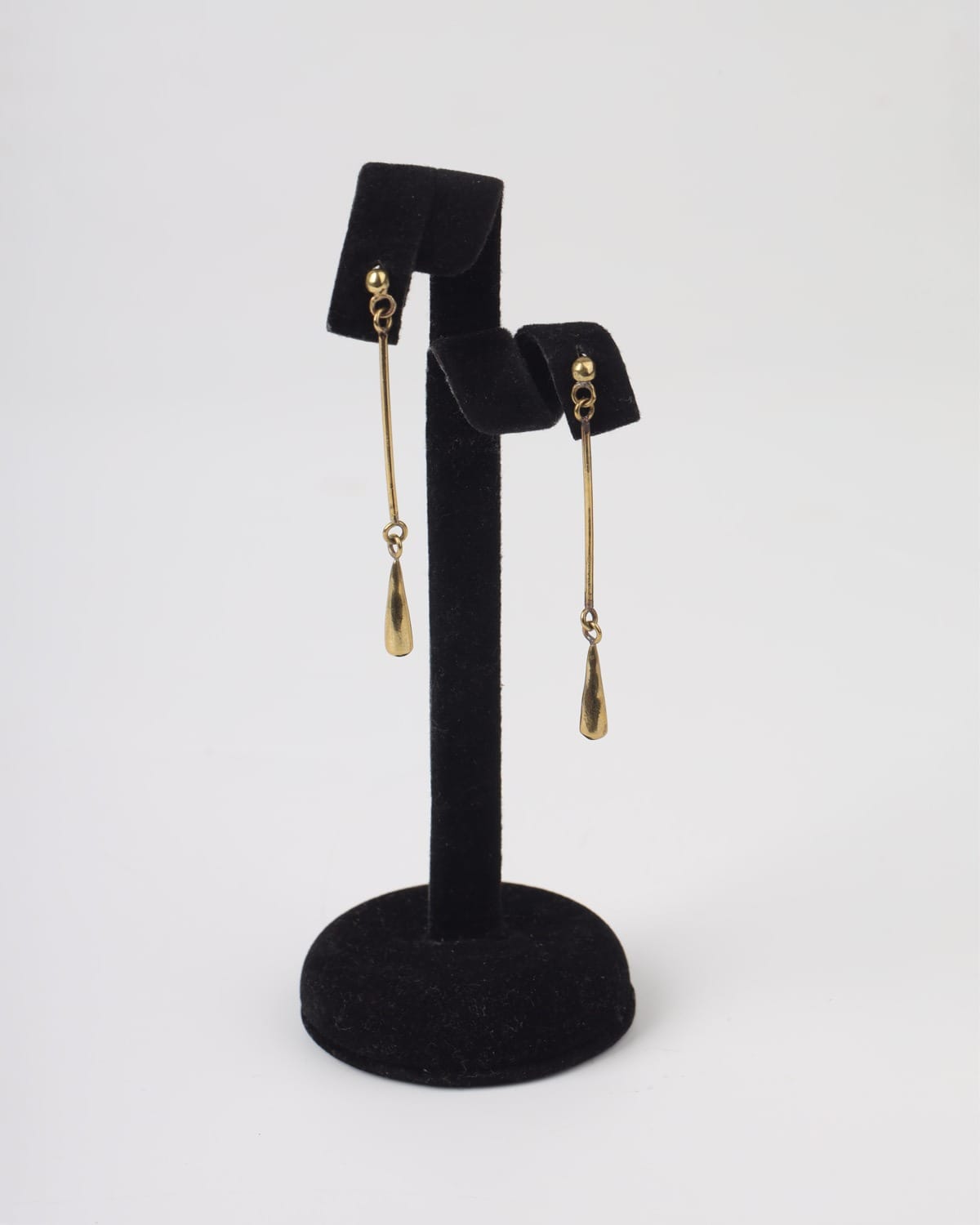 Brass Water Drop Earrings