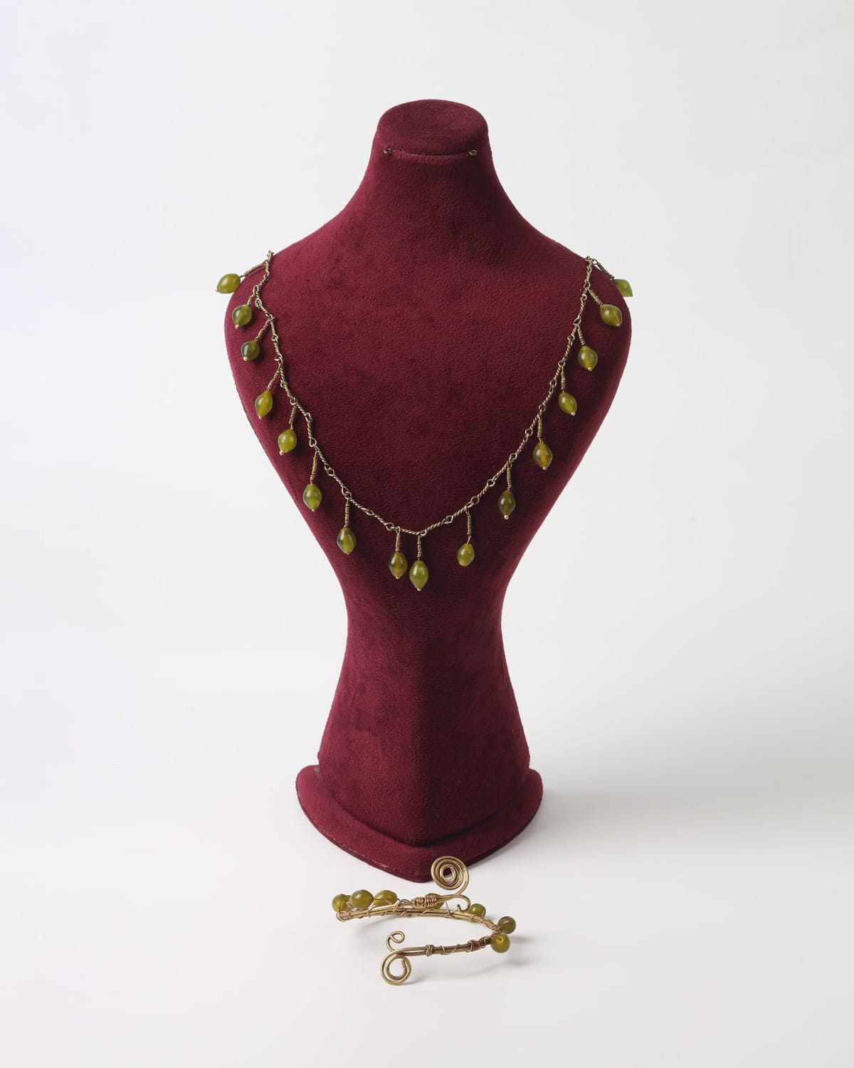 Green Shah Maqsud Jewelry Set