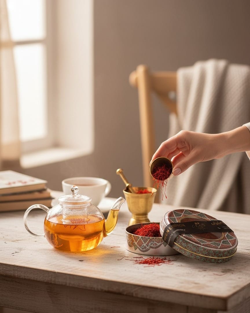 Heritage Saffron Tin 3g