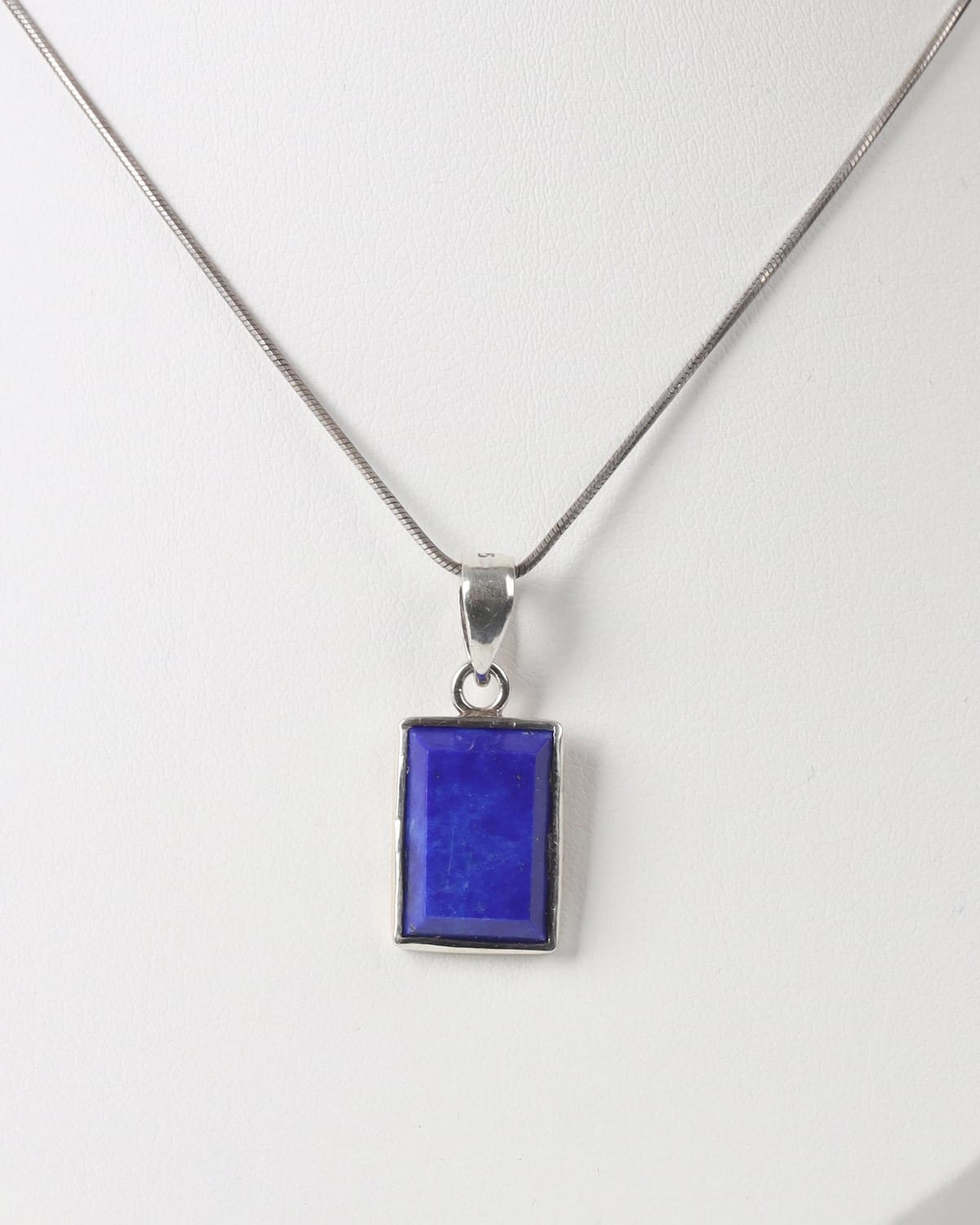 Lapis Lazuli Silver Pendant