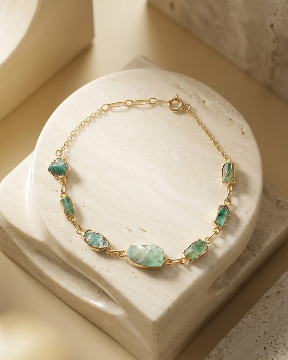 Afghan Panjshir Emerald Bracelet
