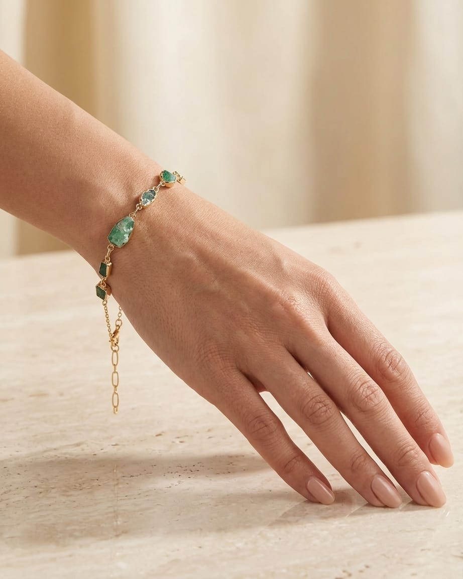 Afghan Panjshir Emerald Bracelet