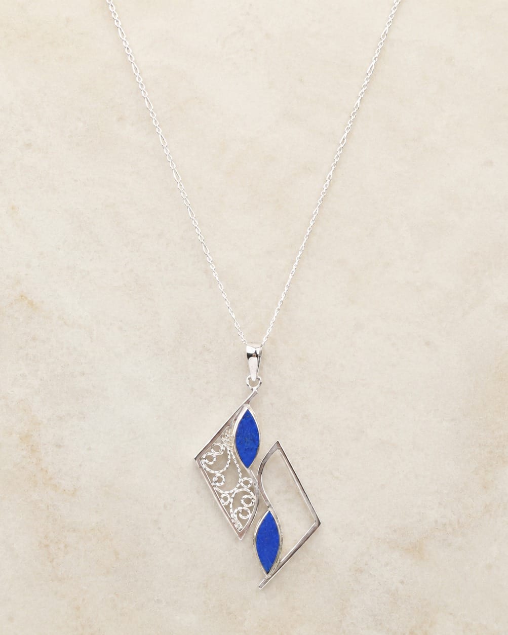 Women Lapis Necklace