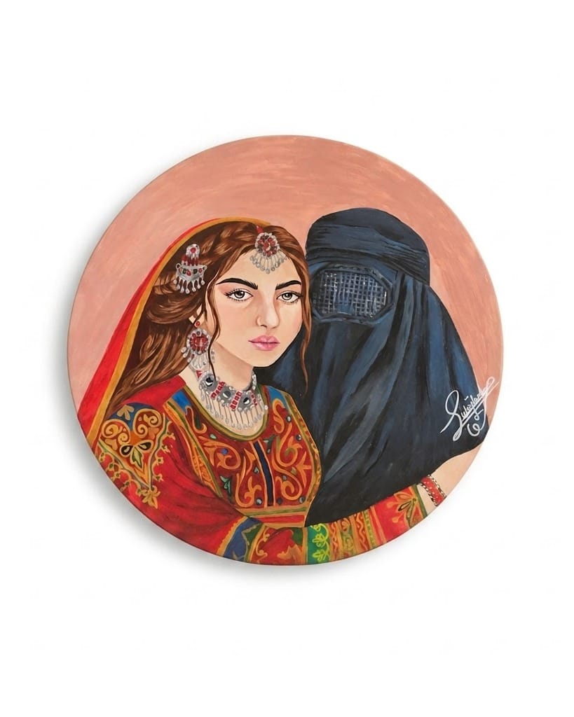 Afghan Women painting wall art