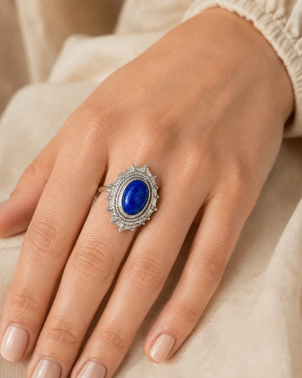 Royal Blue Lapis Ring