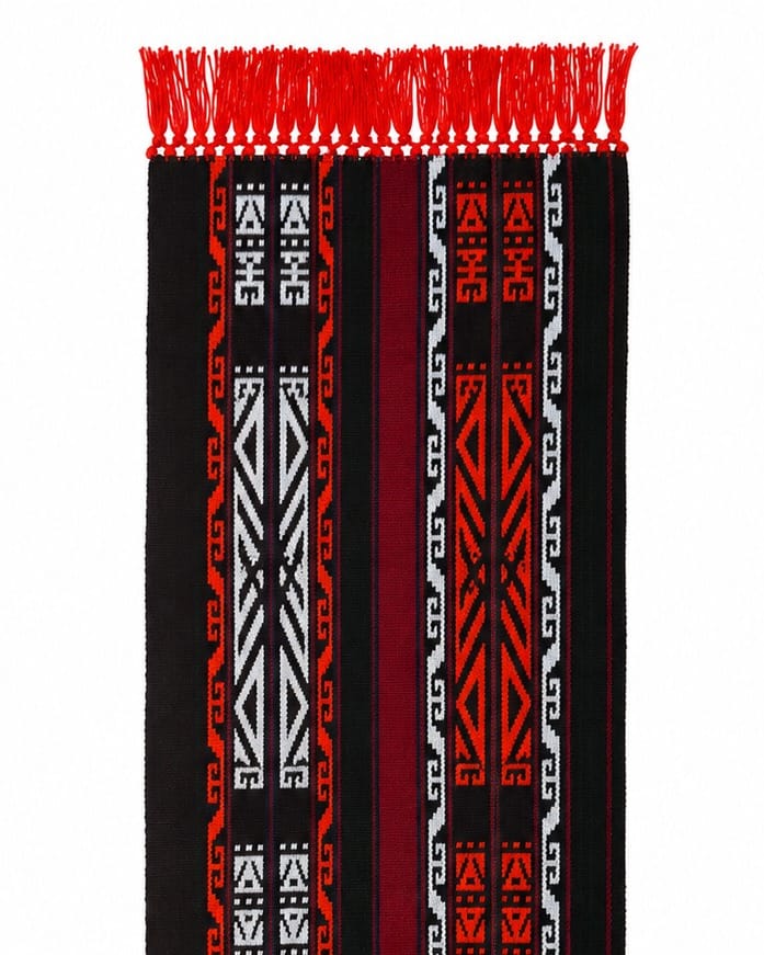 Handwoven Qajari Home Set Pillow Table Runner