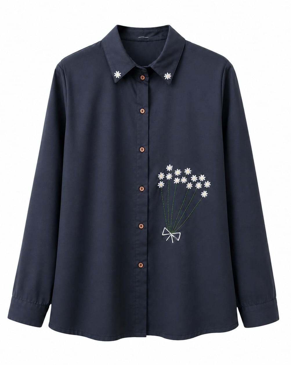 Women T-Shirt · Floral Embroidery