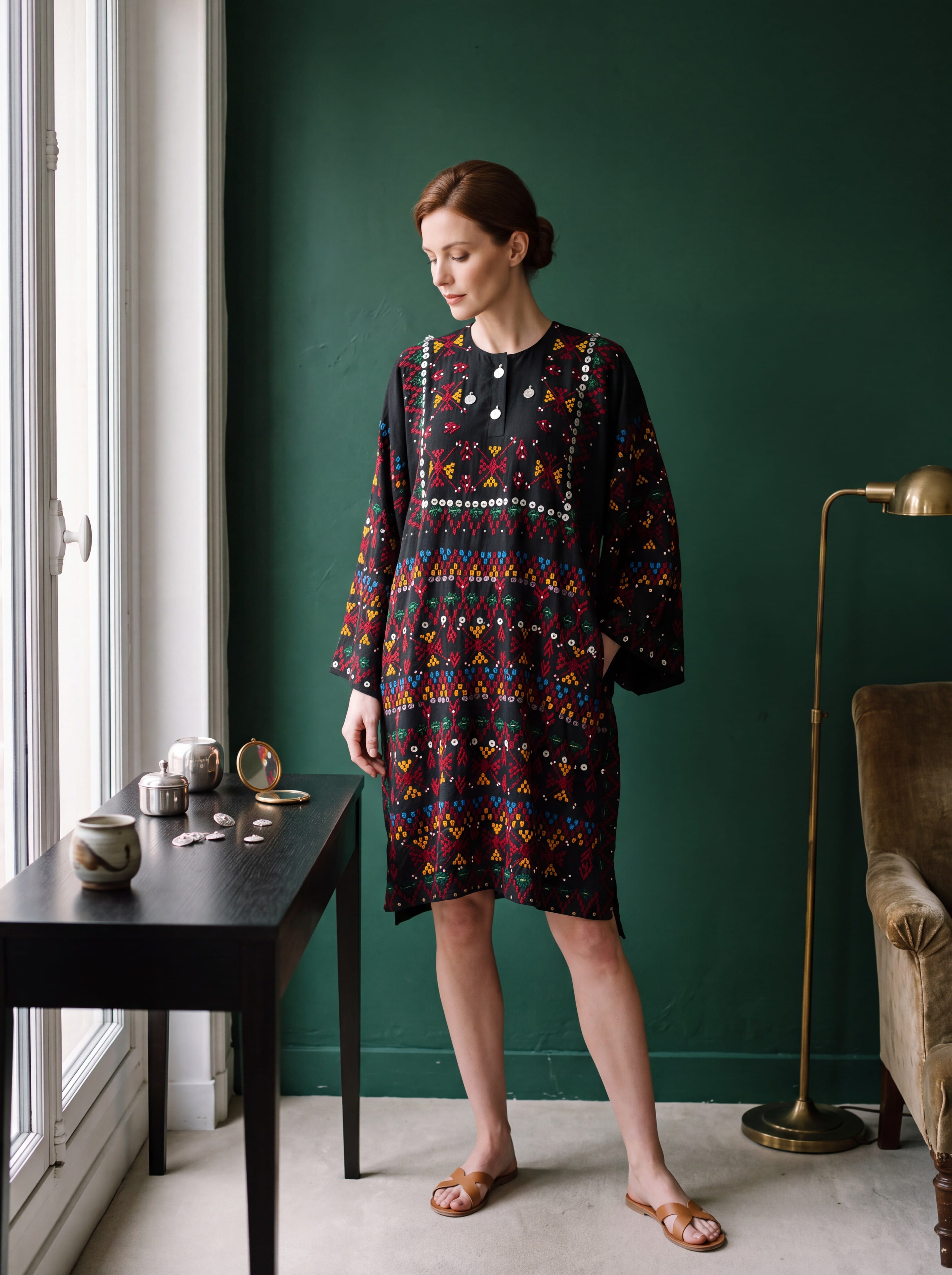Embroidered Pirani Dress | Handmade Afghan Traditional Dress