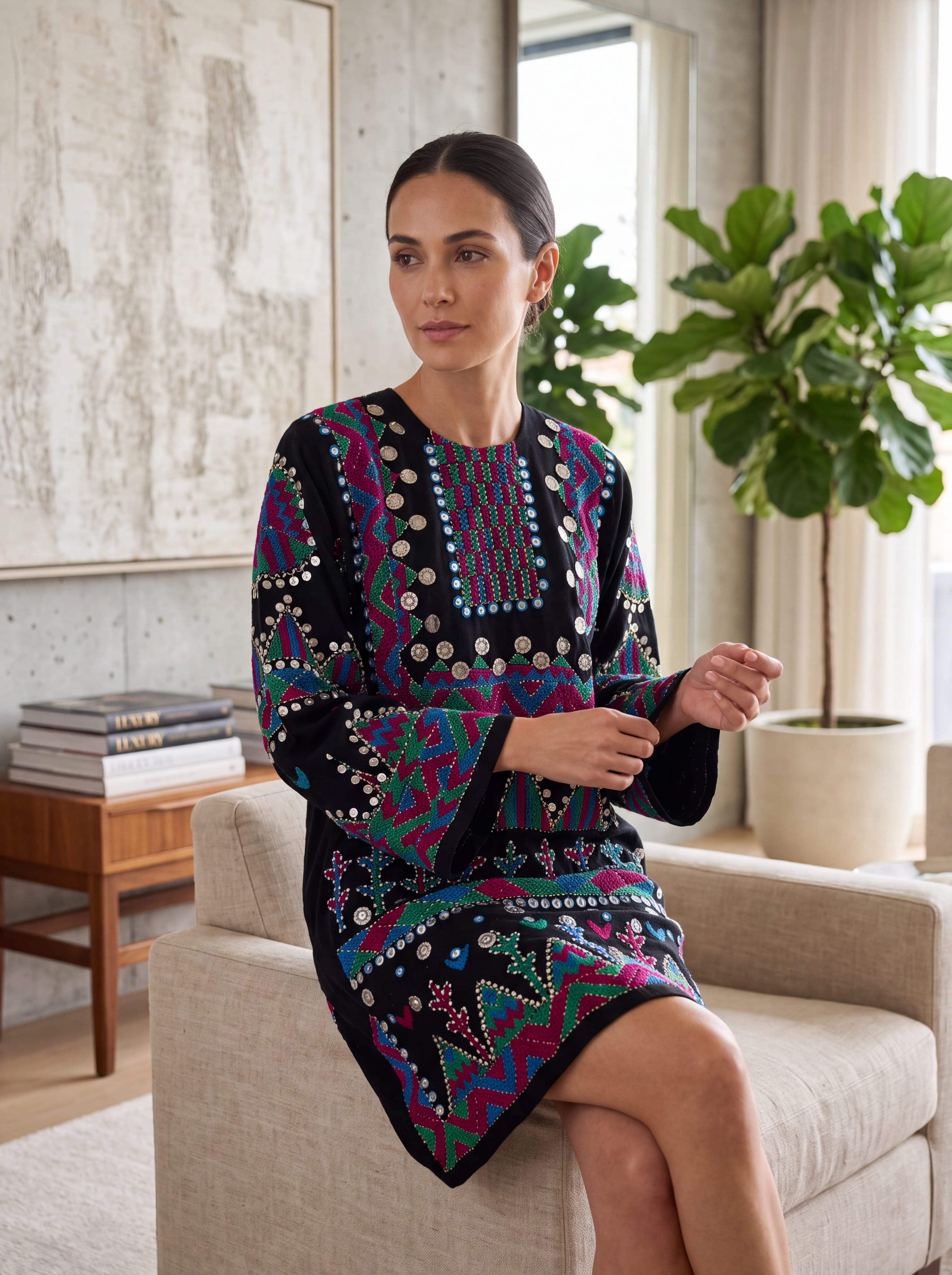 Pirani Dress | Handcrafted Embroidered Afghan Dress