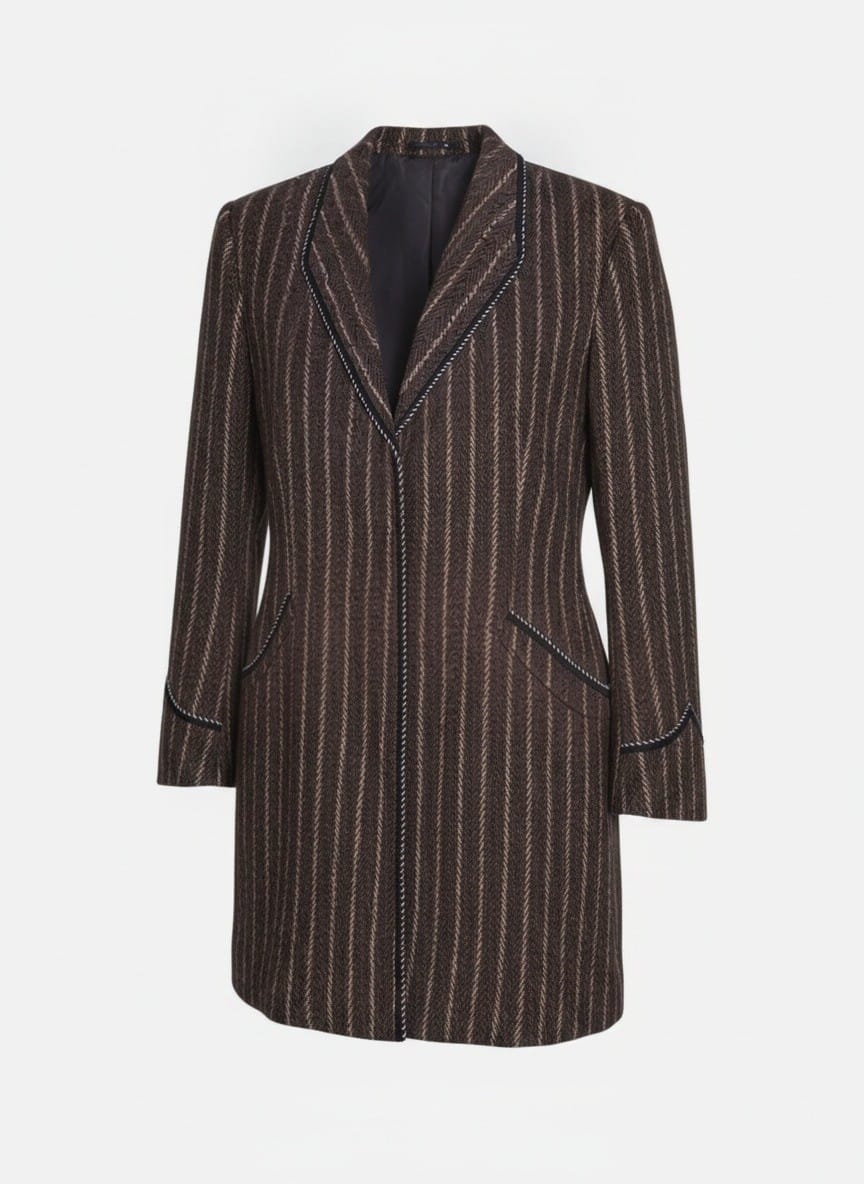 Traditional Afghan Men’s Winter Coat – Handmade Wool Coat Kood Barg